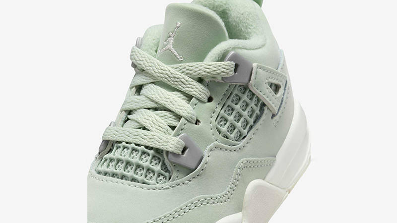 Air Jordan 4 TD Seafoam Sail HV4384-003 tongue