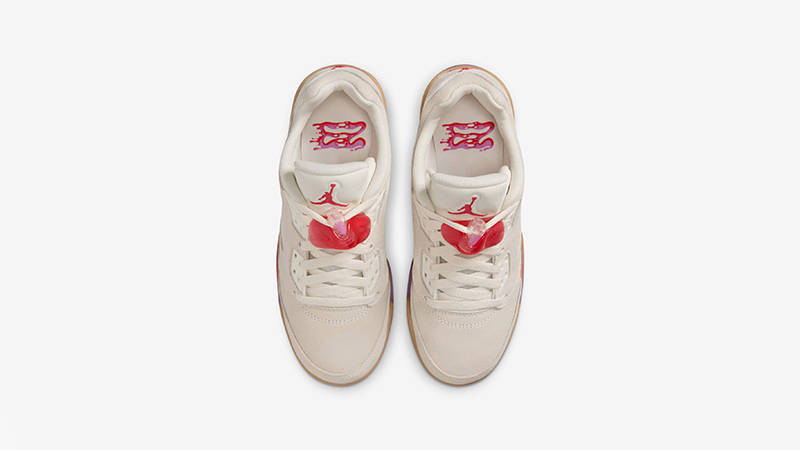 Air Jordan 5 Retro GS Pale Ivory middle