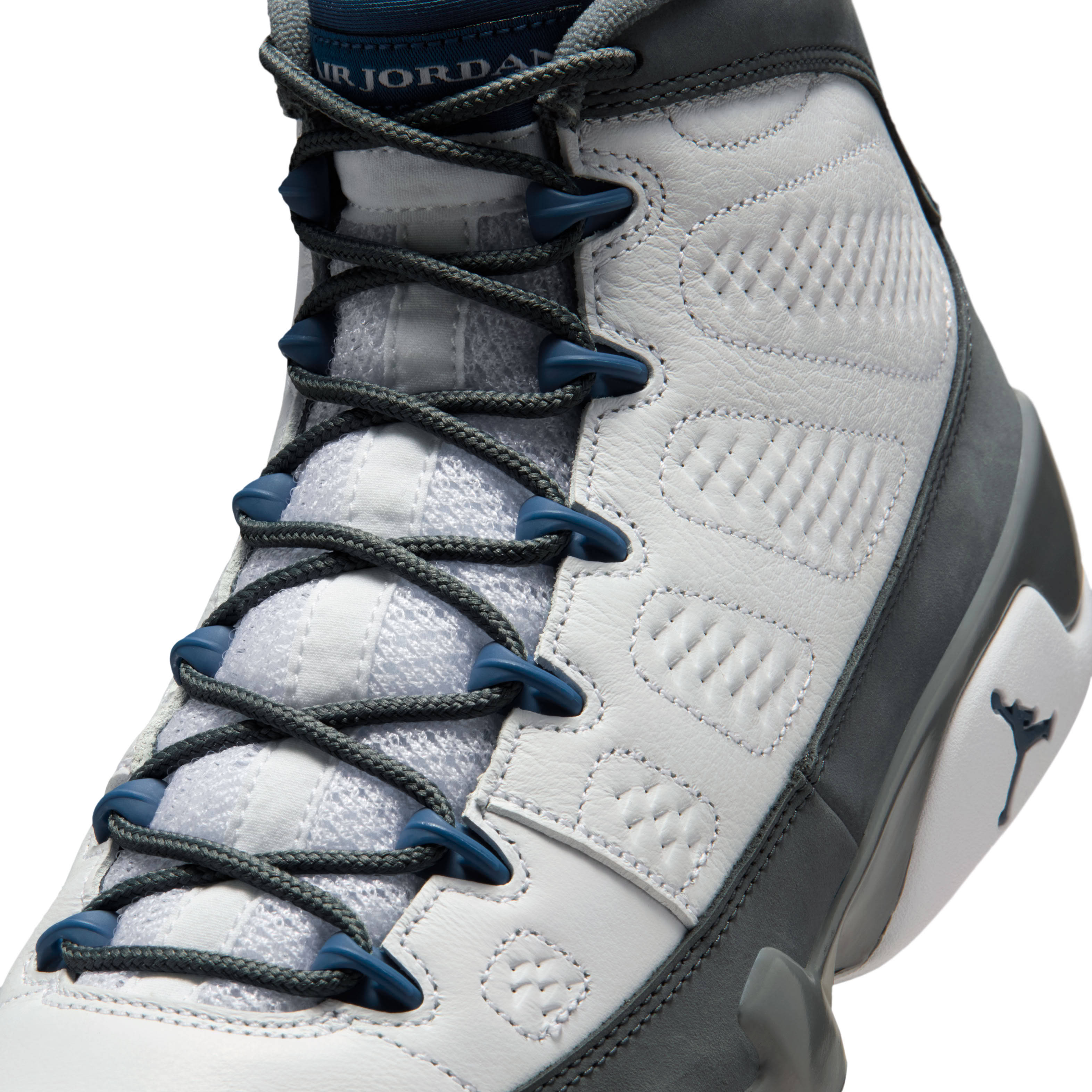 Air Jordan 9 Flint Grey Detail