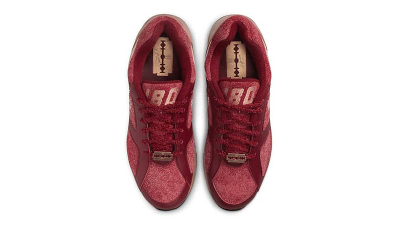 Apron Records x Nike Air 180 Bloodline FZ3309-600 middle
