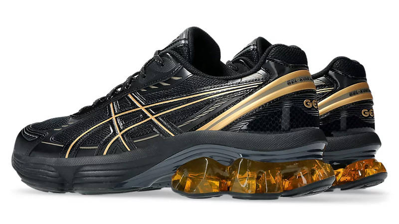 ASICS Gel-Kinetic Fluent Black Back Side