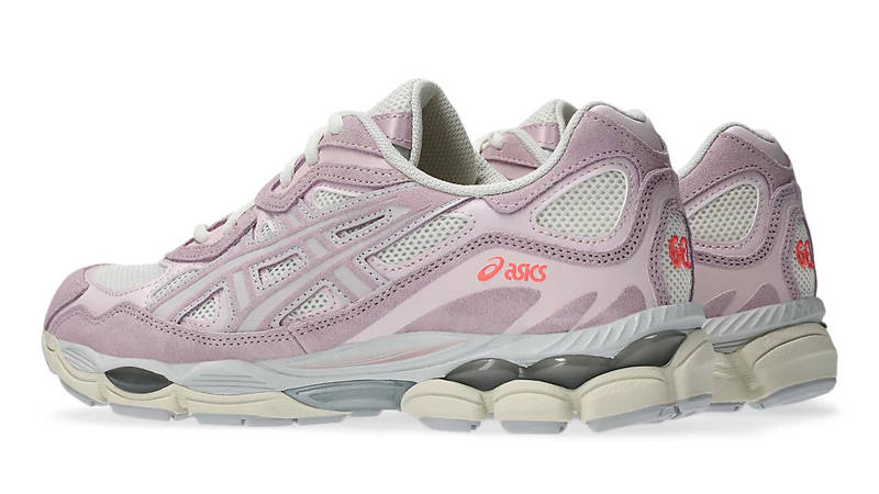 ASICS Gel-NYC Cream Rose Water Back Side
