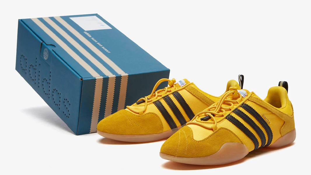 Bad Bunny x adidas Ballerina Bold Gold | JQ9230 | The Sole Supplier
