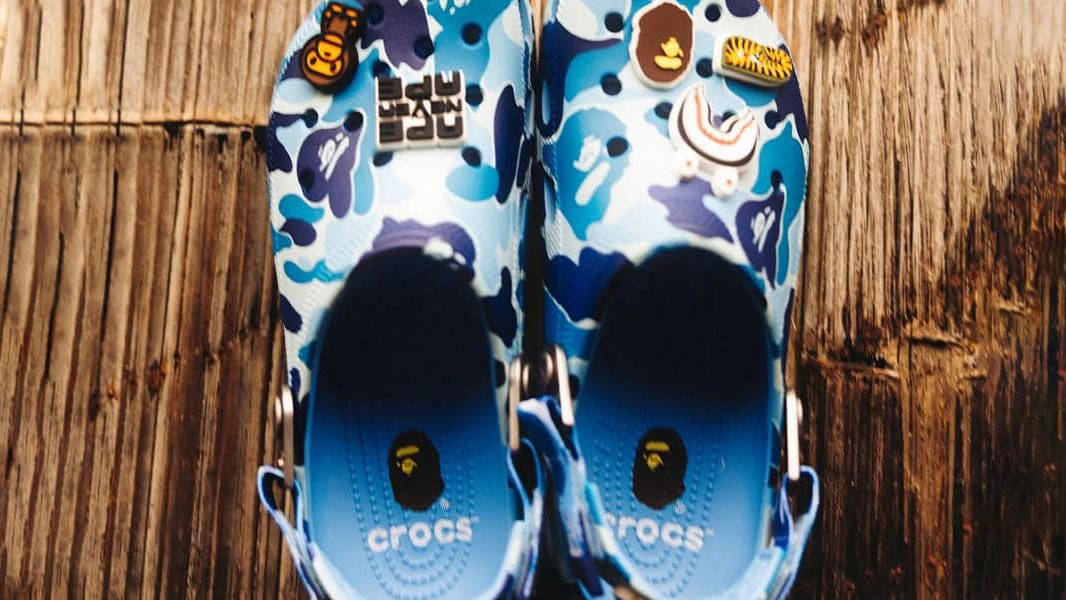 BAPE x Crocs Classic Clog ABC Camo Blue | Where To Buy | 209627-4TB