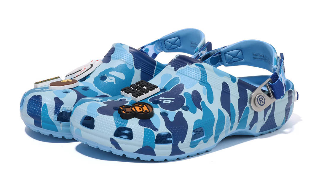 BAPE x Crocs Classic Clog ABC Camo Blue | Where To Buy | 209627-4TB