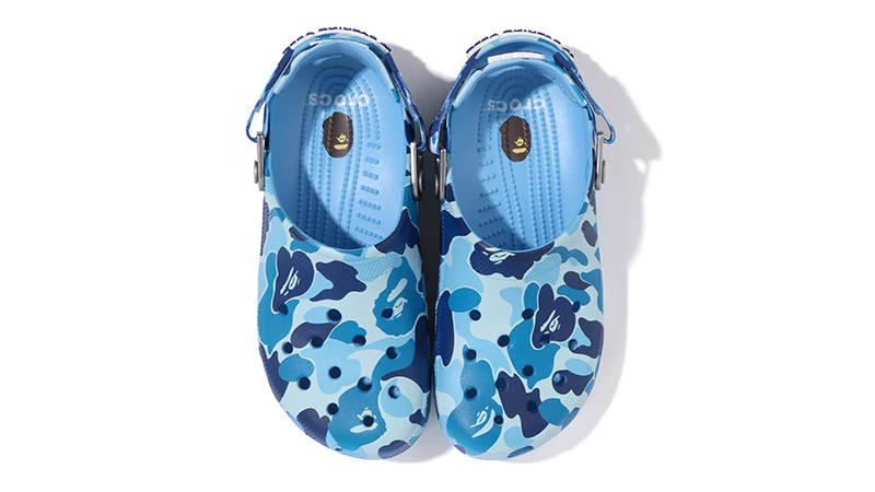 BAPE x Crocs Classic Clog ABC Camo Blue | Where To Buy | 209627-4TB