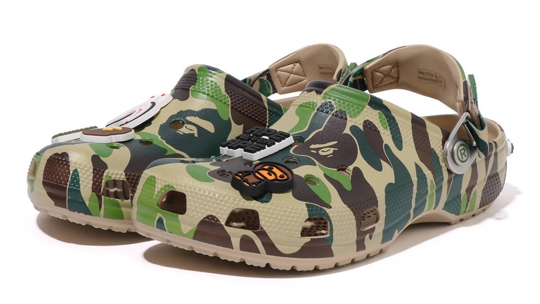 BAPE x Crocs Classic Clog ABC Camo Green | Where To Buy | 209627-212