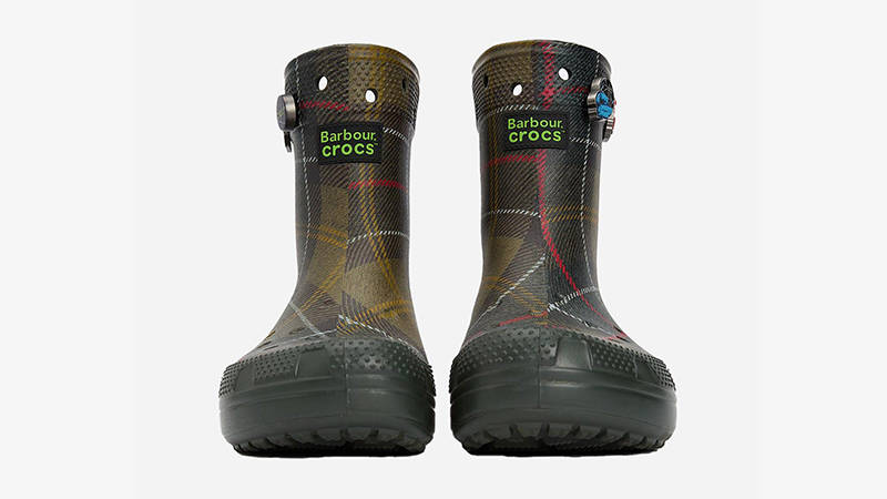 Barbour x Crocs Classic Boot Kelp 210899-3VT middle