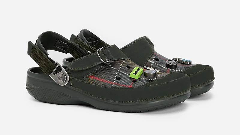 Barbour x Crocs Classic Clog RO Black | 210898-3VT | The Sole Supplier