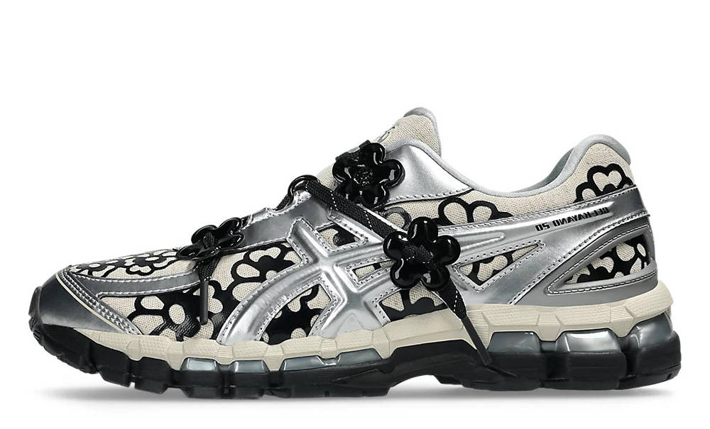 靴 Cecilie Bahnsen ASICS GEL-KAYANO20 24.5 Cecilie Bahnsen x ASICS Gel-Kayano 20 Floral Silver Sail
