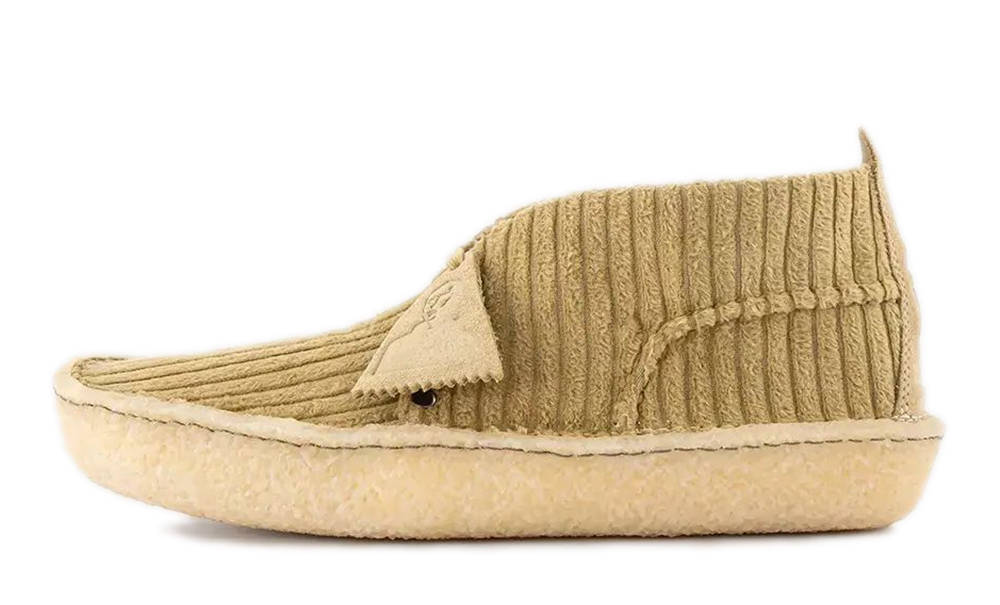 Clarks Desert Rain Maple Cord Ankle Boots