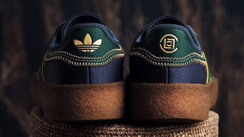 CLOT x adidas Gazelle Crepe Sole Night Marine JR5408 Back 2
