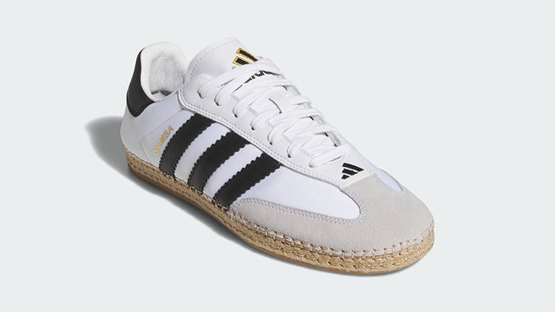 CLOT x Adidas Samba Espadrille White Black KJ0274 FRONT