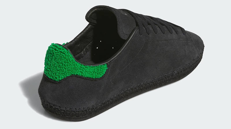 CLOT x adidas Stan Smith Black Green JQ9227 Back