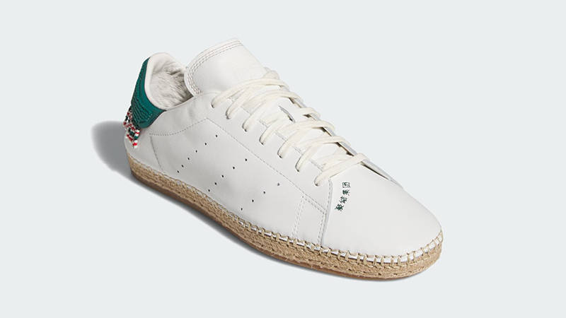 CLOT x Stan Smith Espadrille White Green JR9373 front