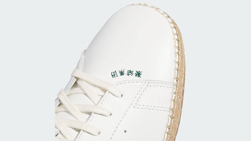 CLOT x Stan Smith Espadrille White Green JR9373 toe