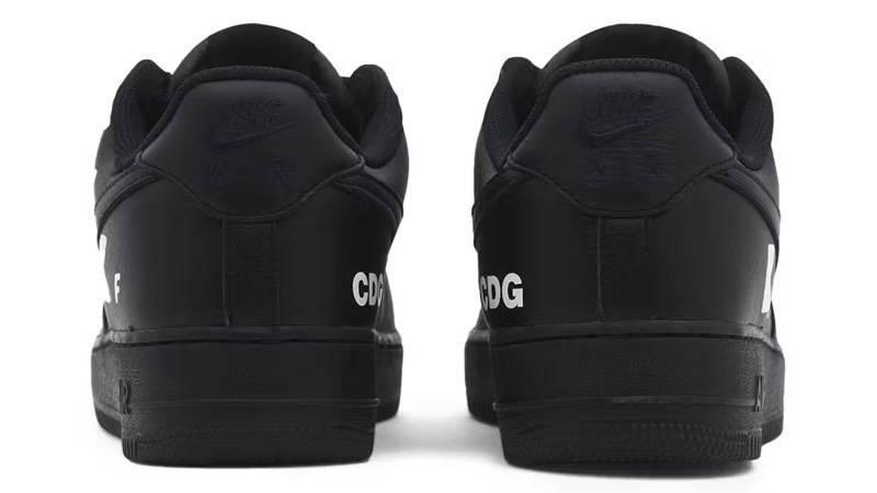 Comme Des Garçons Black x Nike Air Force 1 Low Retro SP Black Back