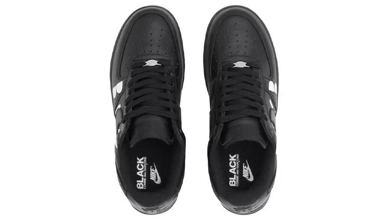 comme des garcons play x nike air force 1