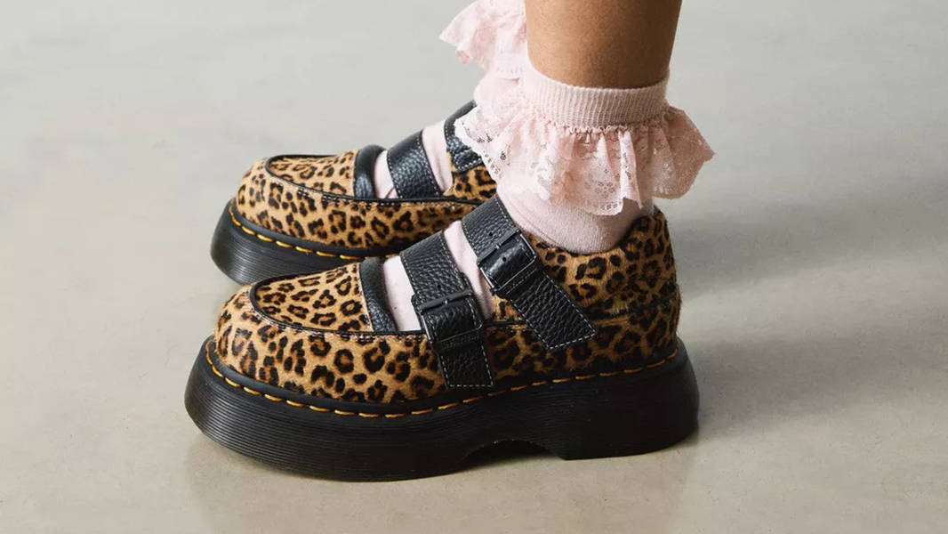 Martens Buzz Mary Jane Leopard 41128200 The Sole Supplier