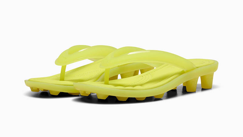 FENTY x PUMA Cat Cleat Jelly Lime Sheen 404775-01 front