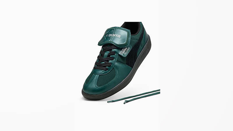 Harry Potter x PUMA Palermo Slytherin 401210-01 tongue