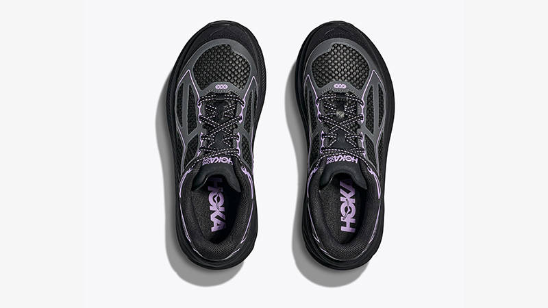 Hoka One One Clifton 9 Black Aster Flower 1155370-BWR middle