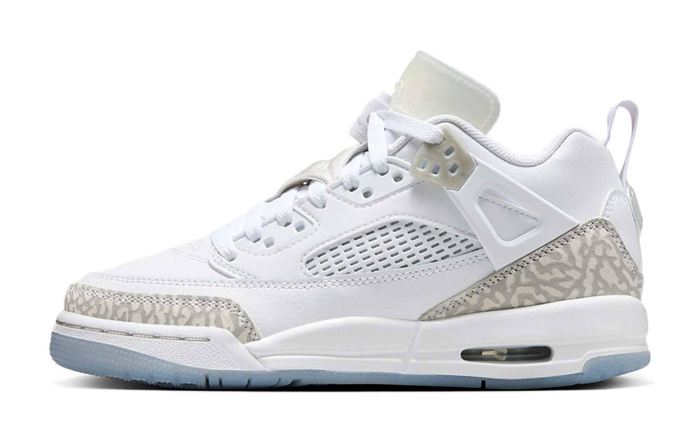 Jordan Spizike Low GS White Neutral Grey FQ3950-103