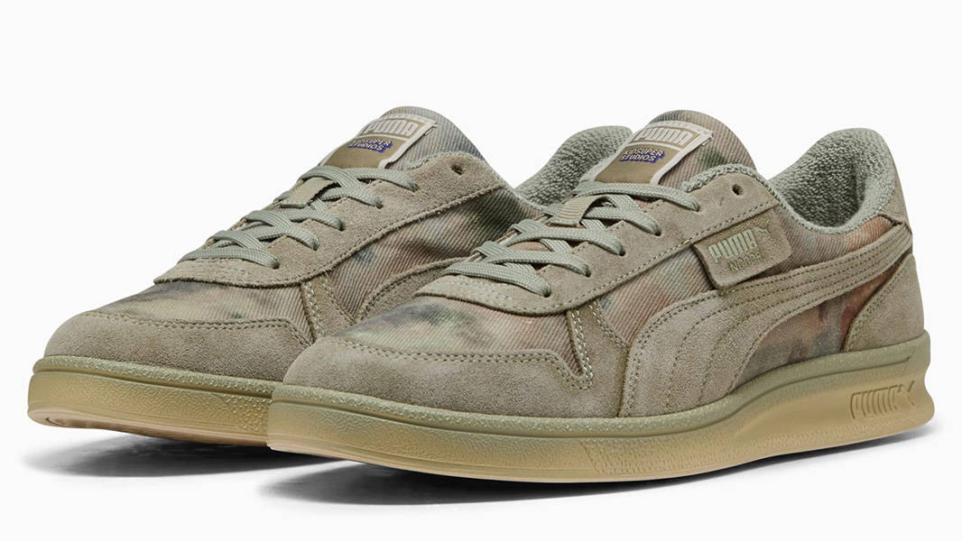 KidSuper x PUMA Indoor Dstrsd Lux Army Front