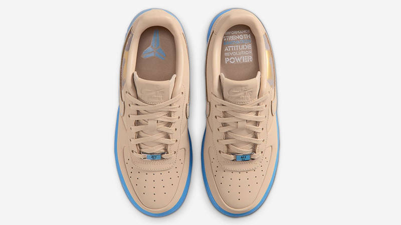 Kobe Bryant x Nike Air Force 1 Low Linen middle