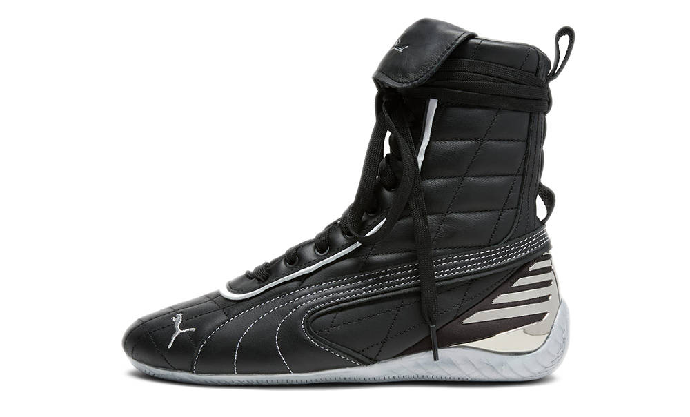 LaQuan Smith x PUMA Speedcat Mid Leather Black