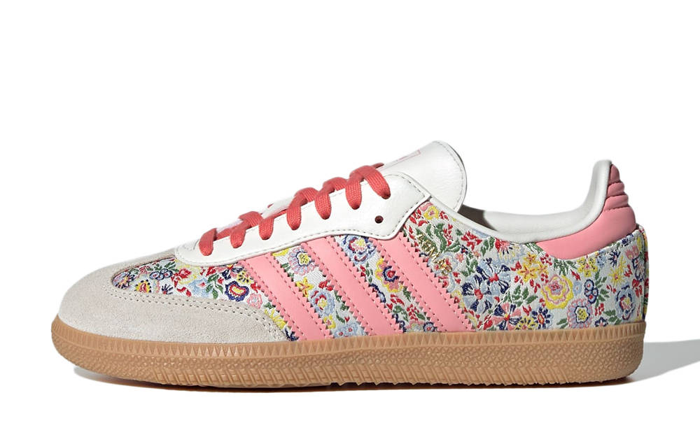 Liberty London x adidas Samba OG GS Floral Embroidery JI0280 (1)