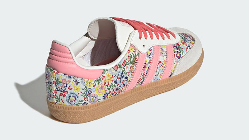 Liberty London x adidas Samba OG GS Floral Embroidery JI0280 Back