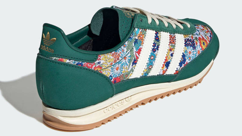 Liberty London x adidas SL 72 OG Collegiate Green Back