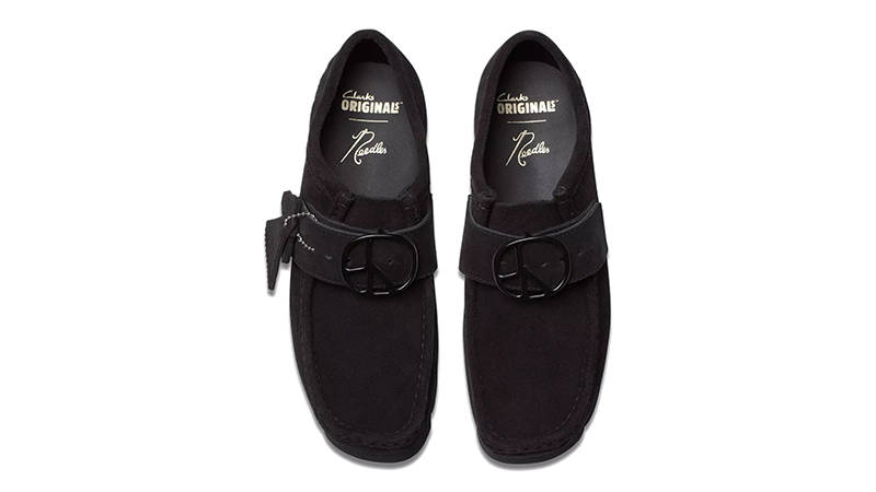 Needles x Clarks Wallabee Strap Black 26181479 Top