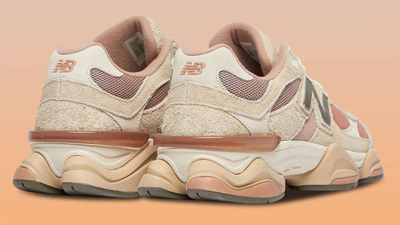 New Balance 9060 Flat Taupe Light Sparrow Back