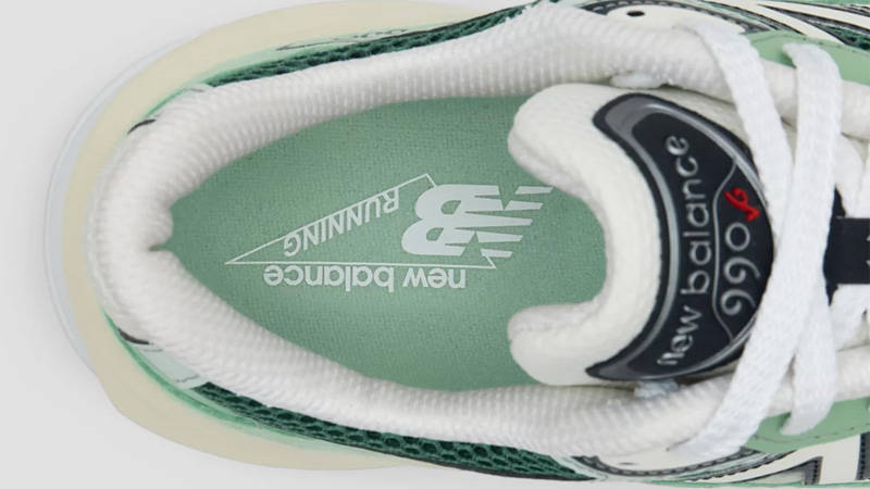 New Balance 990v6 Avocado Natural Mint Top
