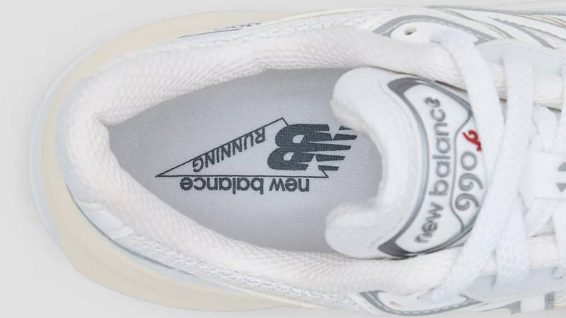 New Balance 990v6 White Sea Salt Top