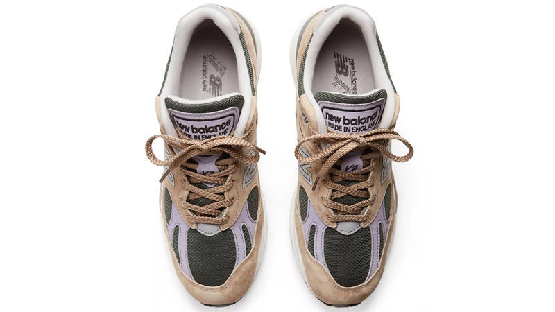 New Balance 991 Brown Multi Middle