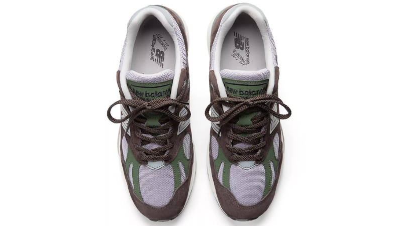 New Balance 991v2 Brown Pink Middle
