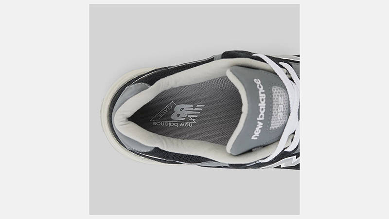 New Balance 992 Black Grey Silver | U992BK | The Sole Supplier