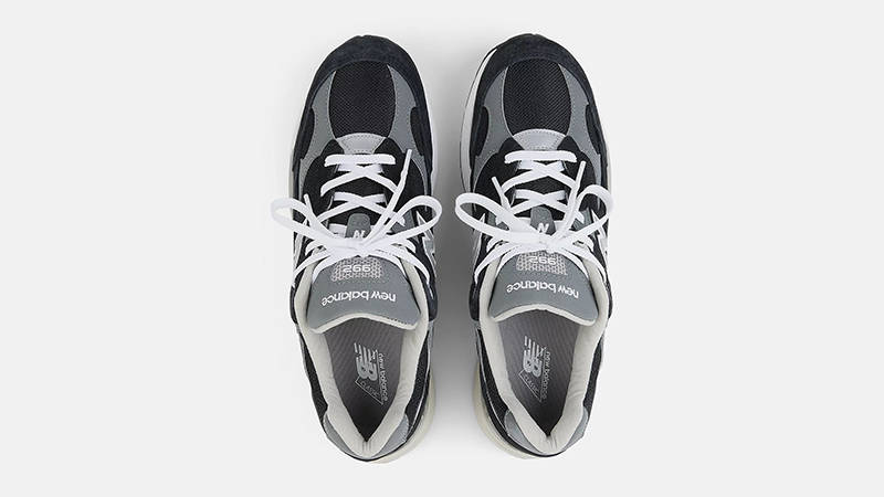 New Balance 992 Black Grey Silver | U992BK | The Sole Supplier