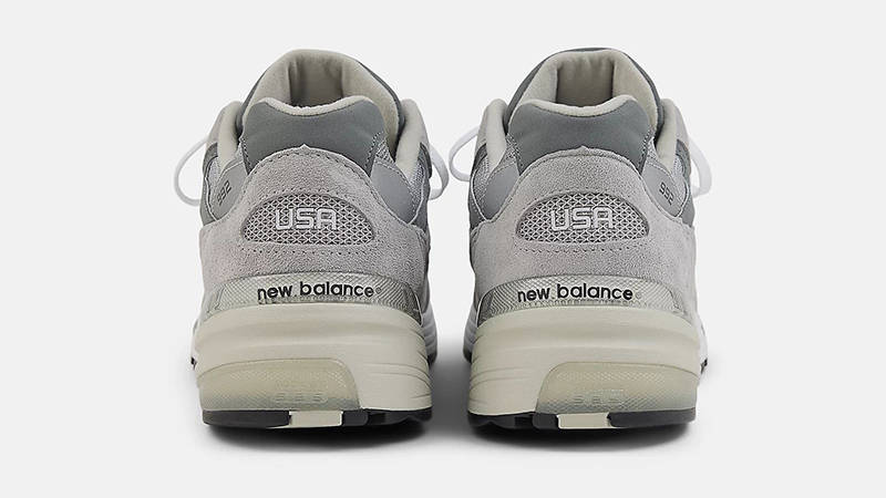 New Balance 992 Core Grey Silver | U992GY | The Sole Supplier