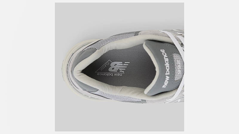 New Balance 992 Core Grey Silver | U992GY | The Sole Supplier
