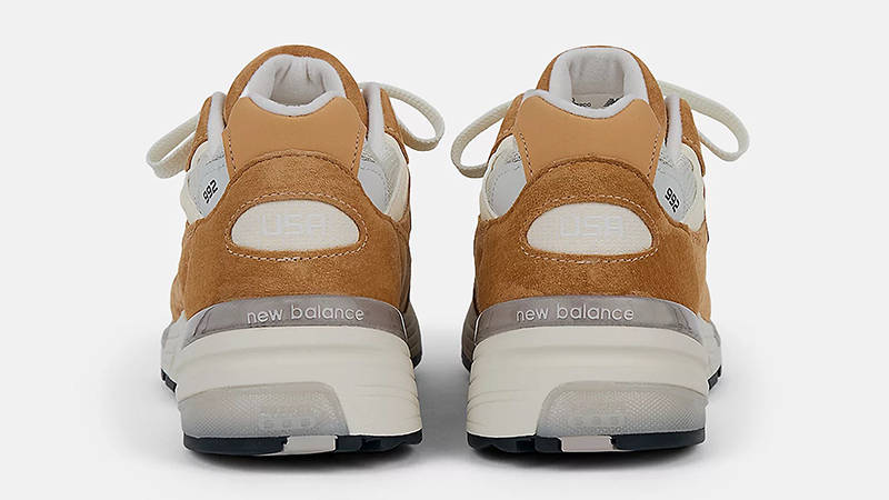 New Balance 992 Sweet Caramel Calcium U992CC Back