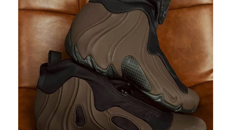 Nike Air Flightposite Baroque Brown HJ4481-200 heel