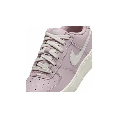 Nike Air Force 1 GS Particle Rose Sail FV5948-601 tongue