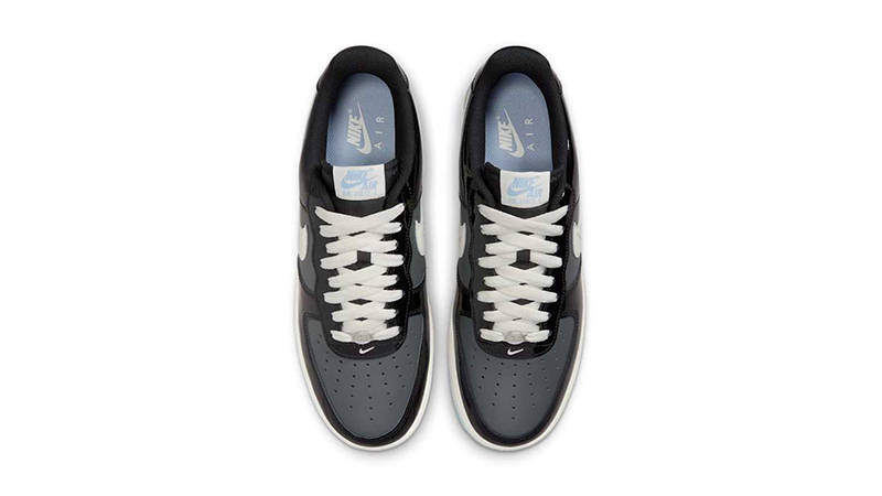 Nike Air Force 1 Low Black Iron Grey IB7676-001 middle