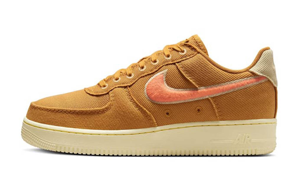Nike Air Force Low Canvas Burnt Orange HV1204-700 The Sole