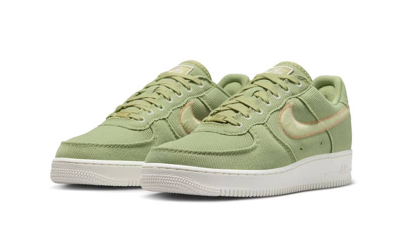 Nike Air Force 1 Low Canvas Light Green HV1204-300 front