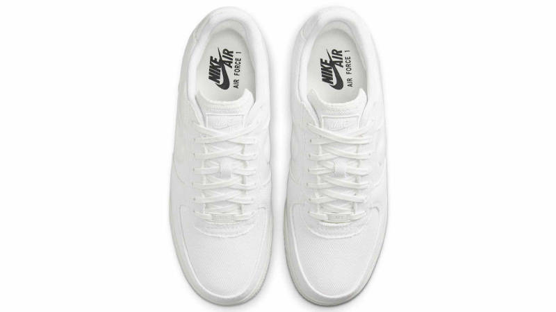 Nike Air Force Low Canvas Triple White HV1204-100 The Sole